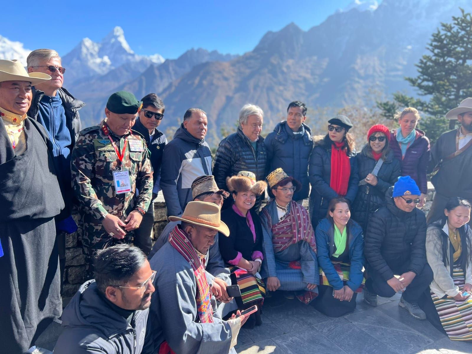 नेपालमा जलवायु परिवर्तनको असरबारे विश्वको ध्यानाकर्षण गराउने महासचिव गुटेरेसको प्रतिबद्धता