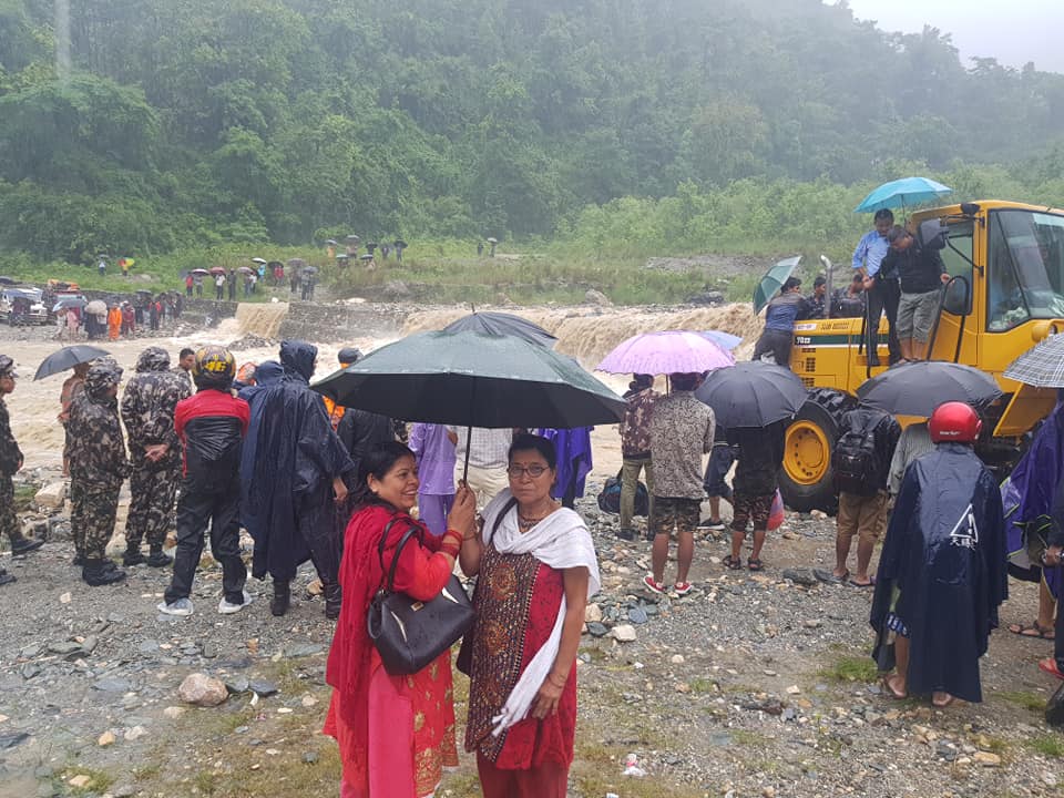 वर्षा रोकिएसँगै उद्धार तीव्र