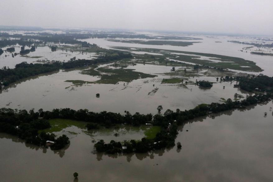 भारतमा बाढीको खतरा यथावत, ८० लाख भन्दा बढी सर्वसाधारण विस्थापित