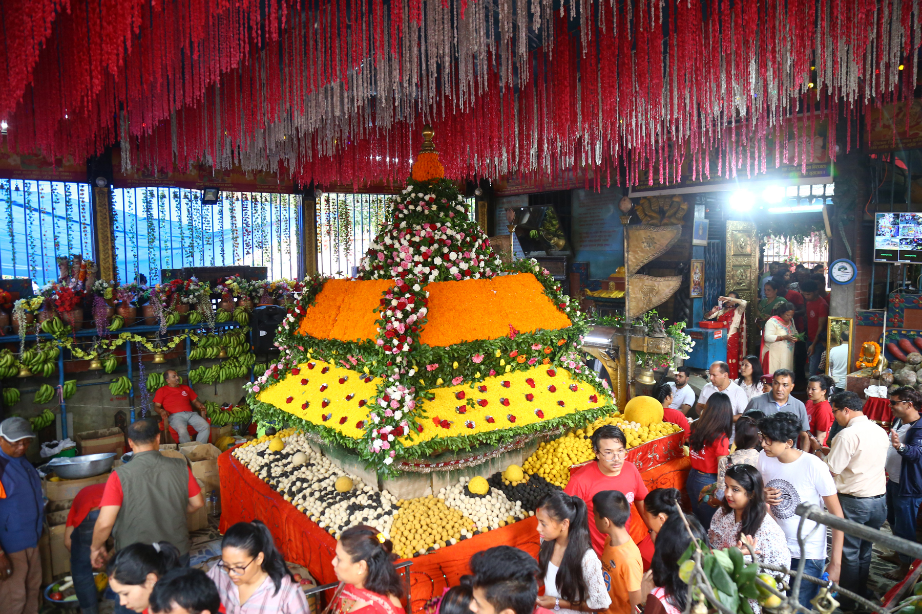 अशोकविनायकबाट कमलादीसम्म गणेश रथयात्रा