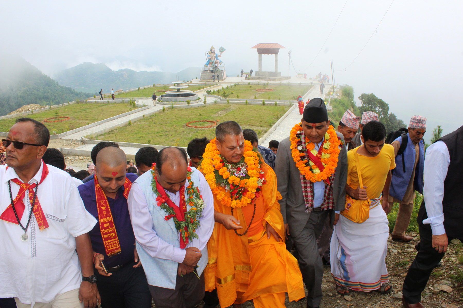 भ्रमण वर्ष सफल पार्न पदयात्रा