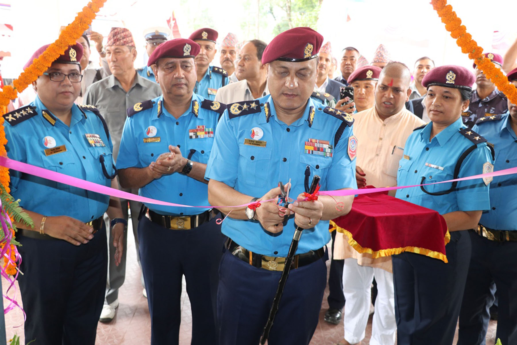 सङ्घीय प्रहरी एकाइको भवन निर्माण