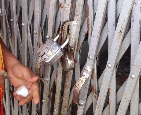 नगरपालिकामा तालाबन्दी