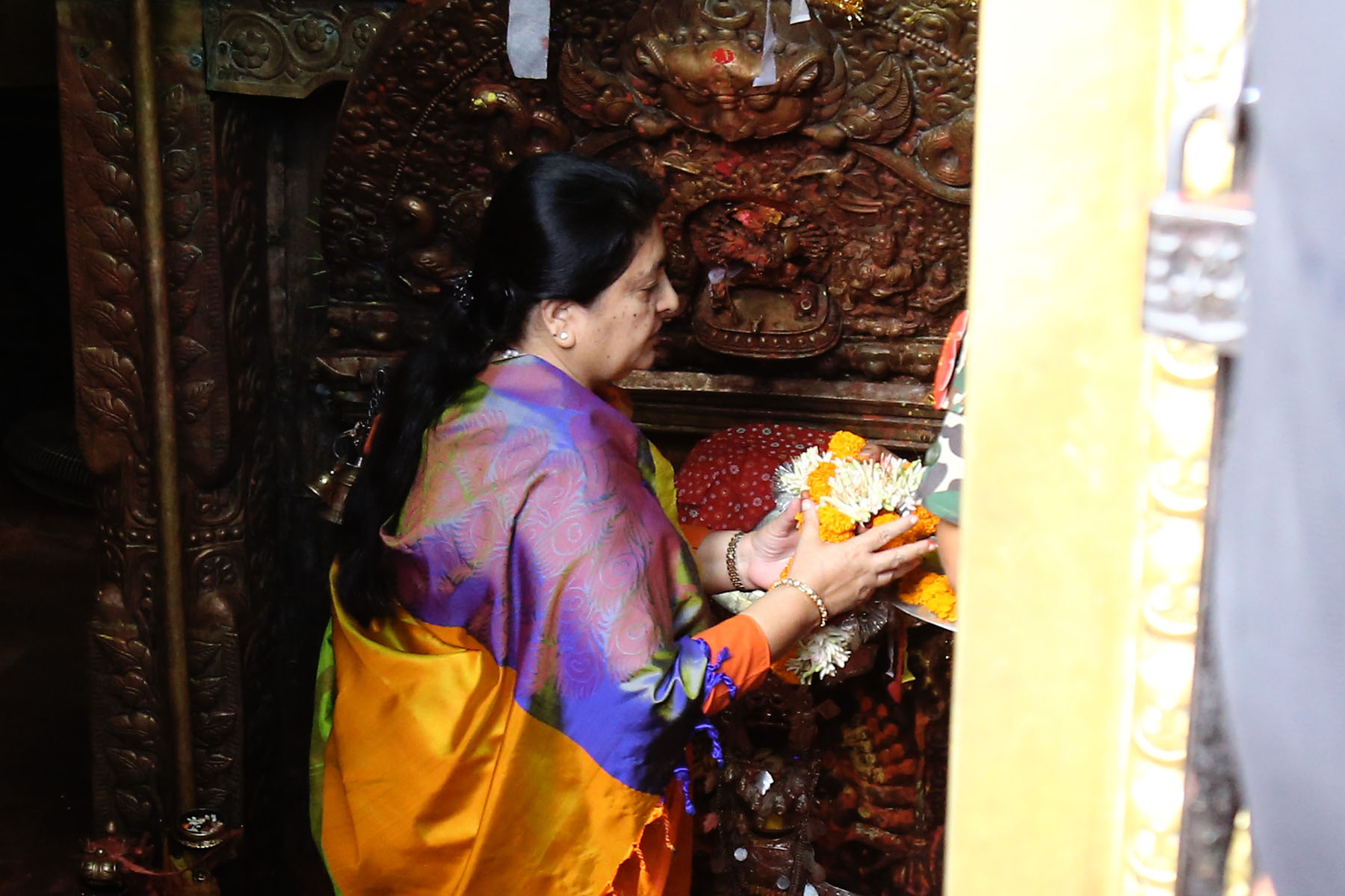 राष्ट्रपतिद्वारा शक्तिपीठहरूमा पूजा अर्चना