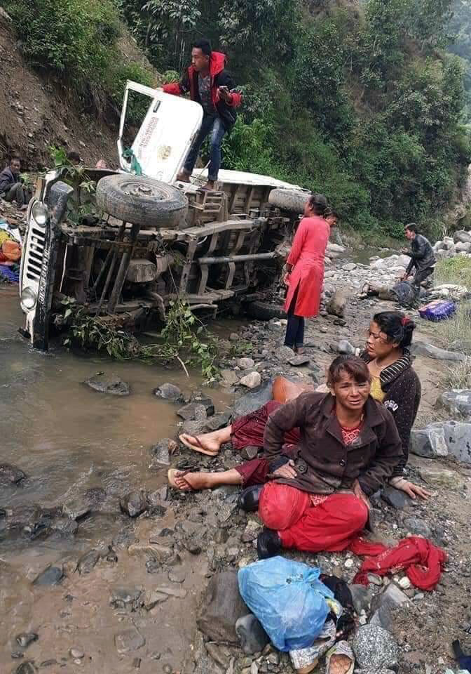 जिप दुर्घटना हुँदा २३ घाइते