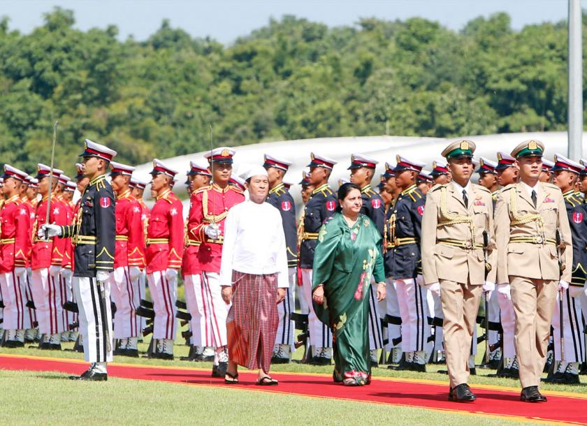 थाइ एयरवेजबाट राष्ट्रपति भण्डारी जापान जाँदै