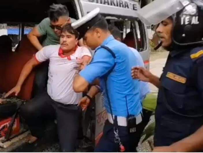 शाहीलाई आक्रमण गर्ने पक्राउ
