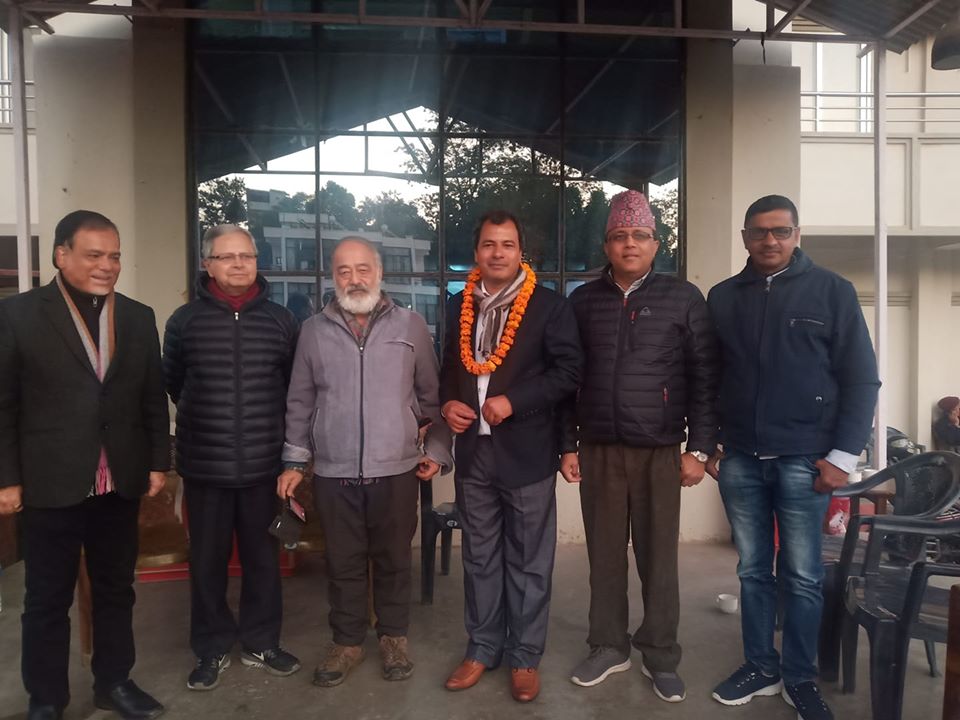 ह्युरोनको अध्यक्षमा महामुनेश्वर आचार्य निर्वाचित