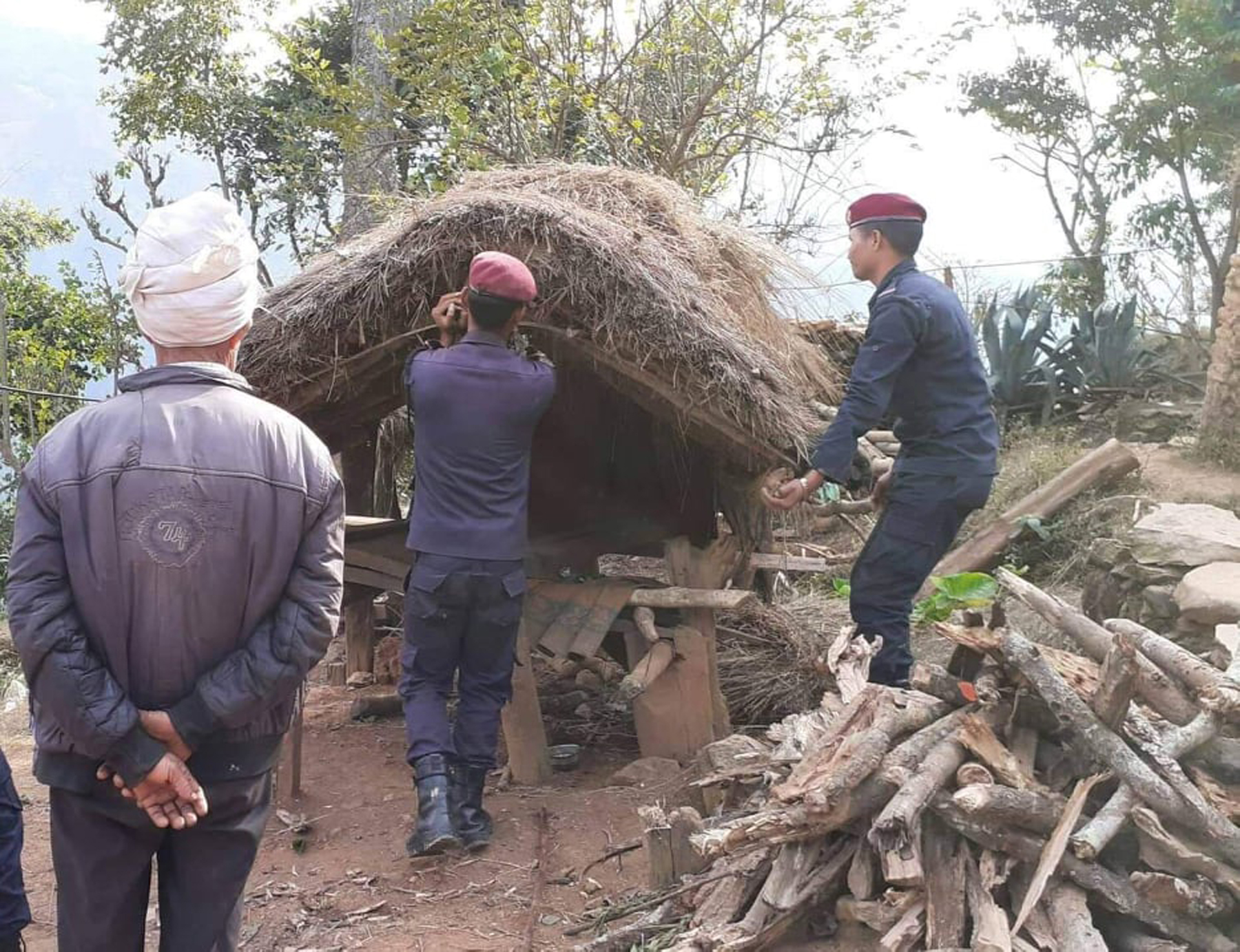 दुई दिनमा भत्काइयो ९३ छाउगोठ
