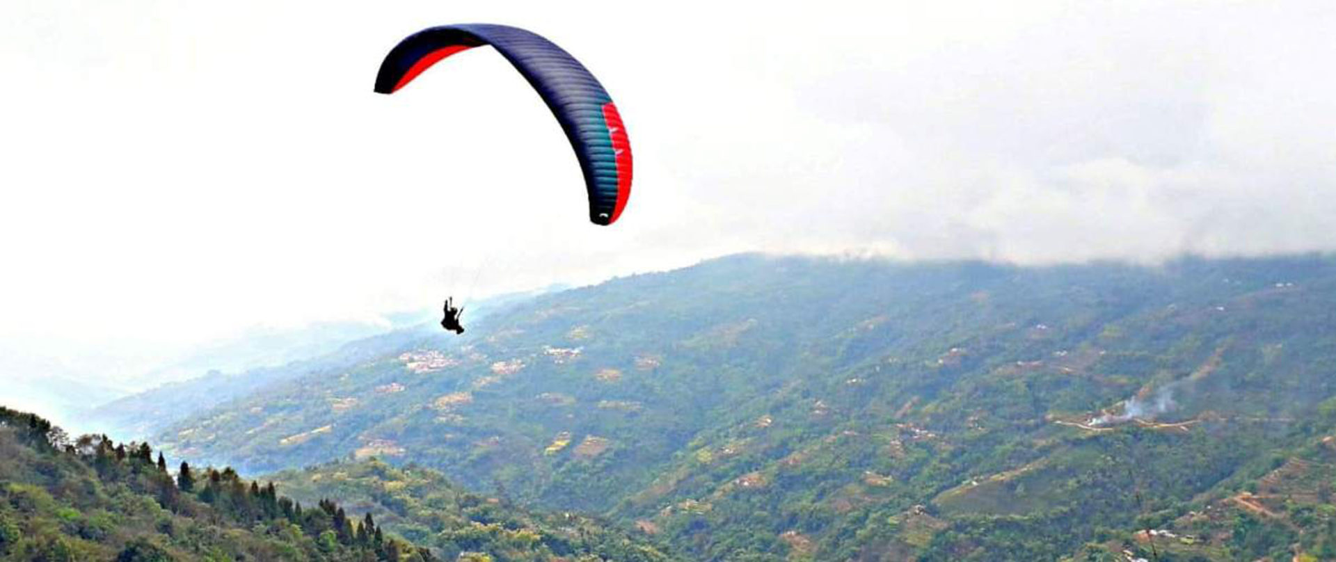 प्याराग्लाइडिङको सफल परीक्षण