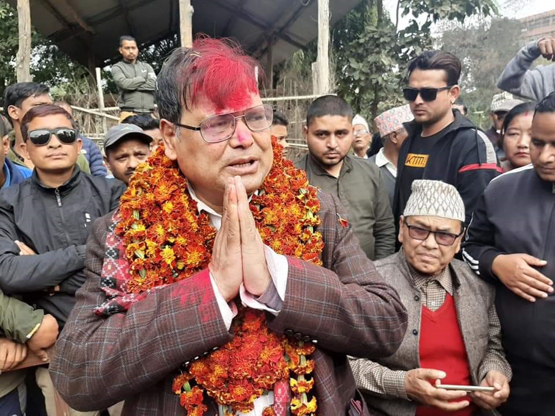दाङ पुगेर महराले भनेः तपार्ईहरुको शुभेक्षा र मायाले ठूलो षडयन्त्र विफल पारेर आएँ