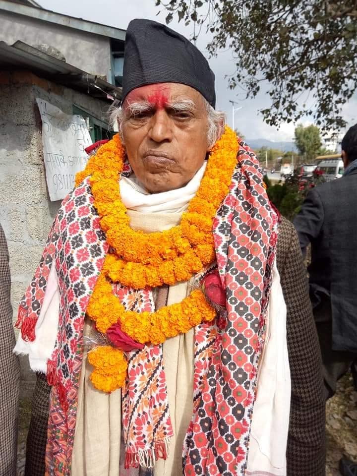 प्रजातन्त्र सेनानी रेग्मीको निधन