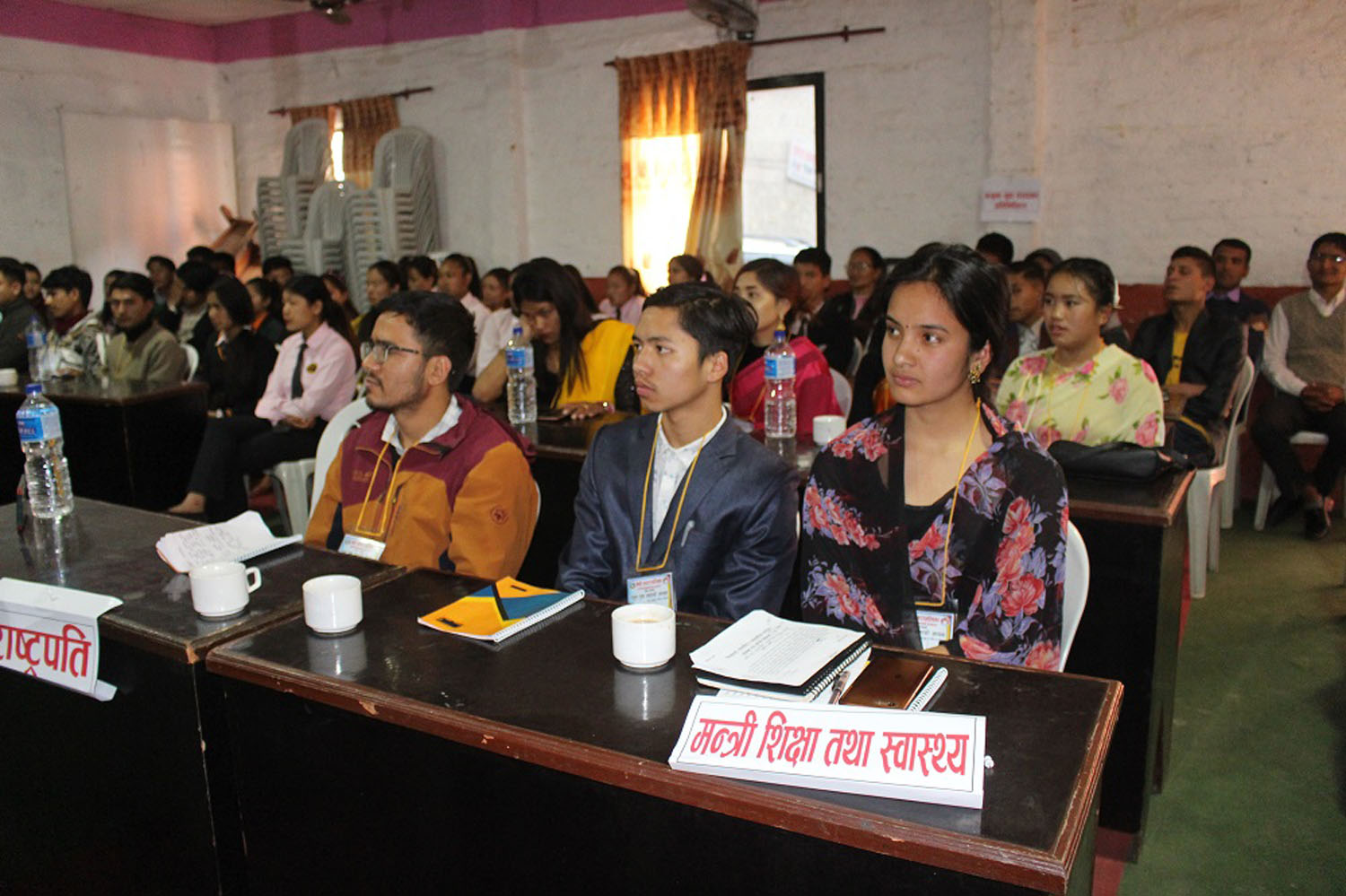 नमूना युवा संसद्को अभ्यास