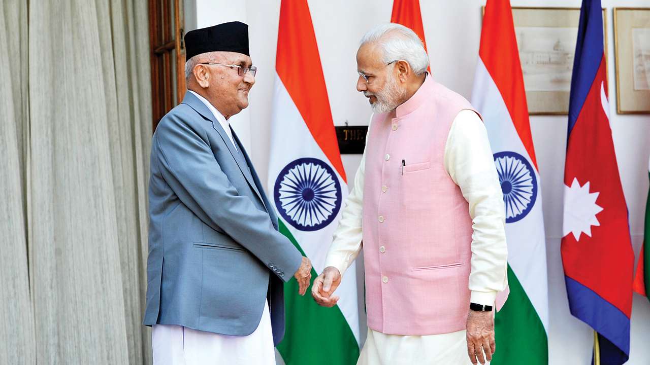 भाइरसविरुद्धको सहकार्य सशक्त बनाउन प्रधानमन्त्री ओली र भारतीय प्रधानमन्त्री मोदीबीच संवाद
