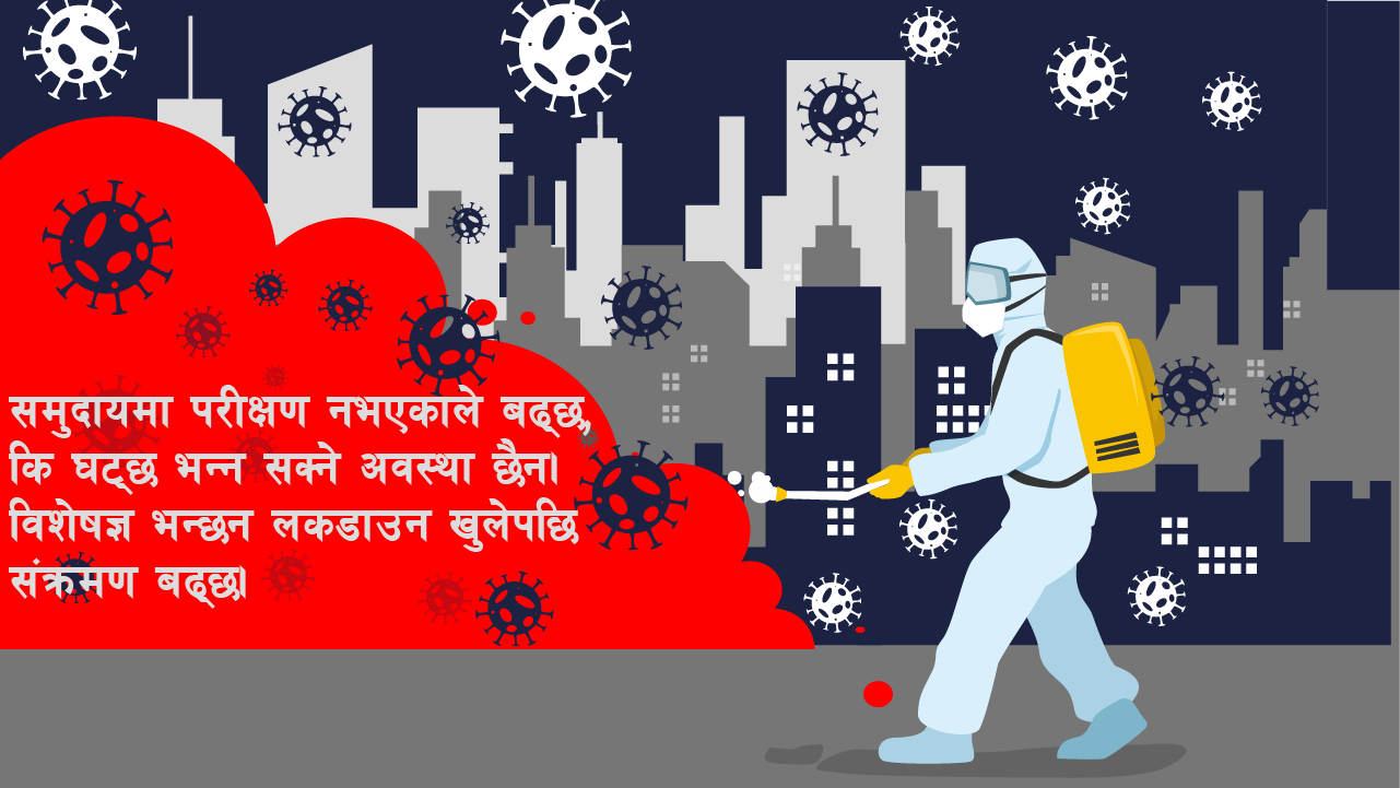 कोरोना संक्रमणको दर स्थिर भयो भन्दैमा ढुक्क नहुनू, संक्रमण अझै बढ्छ