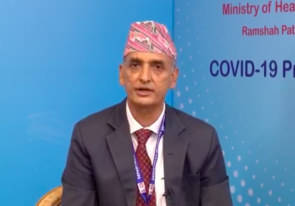 समुदायस्तरमा अझै कोरोनाको संक्रमण पुगेको छैन: निर्देशक पाण्डे