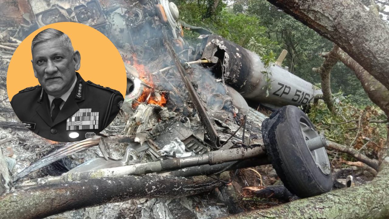 हेलिकप्टर दुर्घटनामा परेका भारतीय सुरक्षा प्रमुख बिपिन रावतको निधन