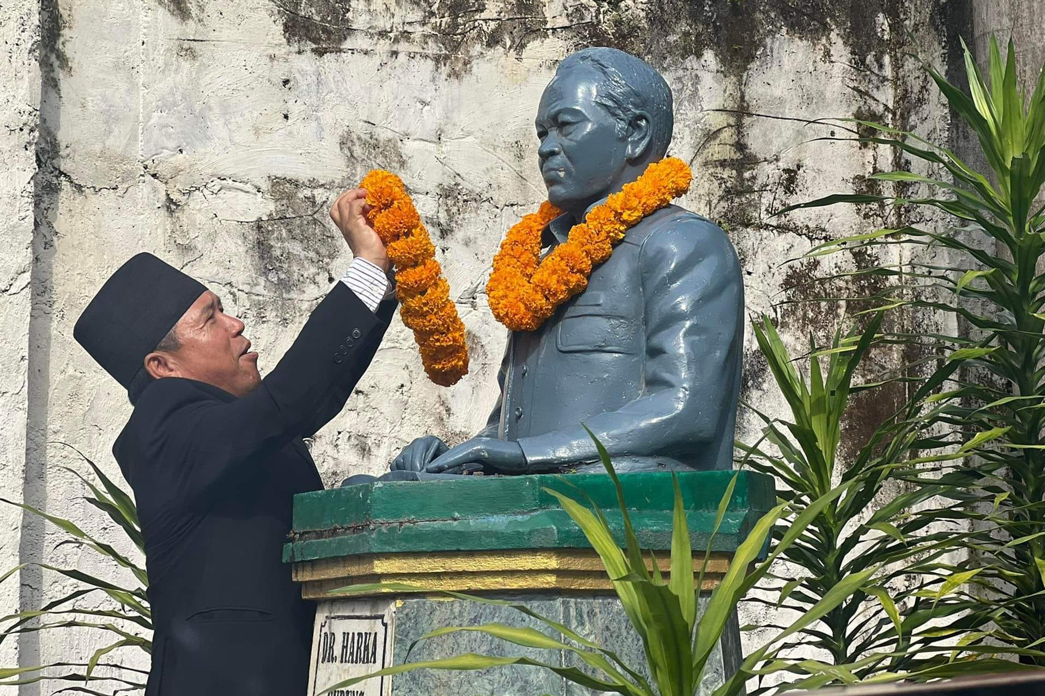 भूगोलविद् डा गुरुङको स्मृतिमा उद्यान निर्माण हुँदै